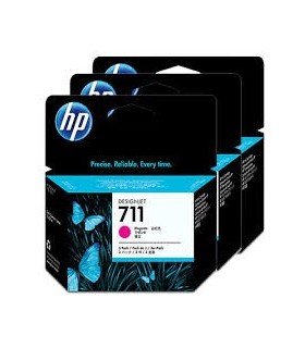 TINTA HP CZ135A (711) MAGENTA 3 PACK 29 ML