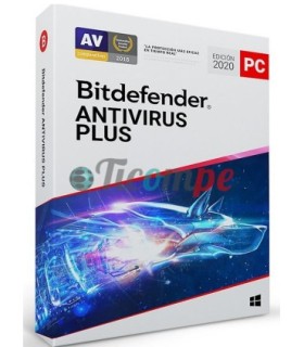 BITDEFENDER ANTIVIRUS PLUS 2020 3PC (1AÑO+3M)