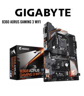 MOTHERBOARD GIGABYTE INTEL 8° 1151 B360 AORUS GAMING 3 WIFI