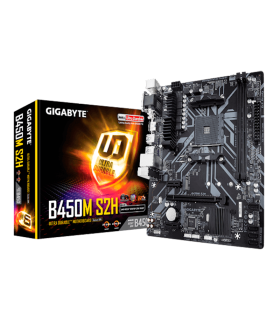 MOTHERBOARD GIGABYTE AMD AM4 B450M S2H
