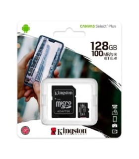 MEMORIA SDHC 128GB CL.10 KINGSTON 100MB/SEG UHS-I