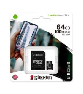 MEMORIA SDHC 64GB CL.10 KINGSTON 100MB/SEG UHS-I