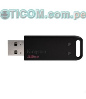 MEMORIA USB 32GB KINGS.DT20 2.0 NEGRA