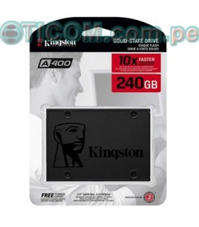 SSD 480GB 2.5" KINGSTON SA400 SA400S37/480G