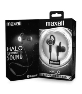 AUDIF BLUETOOTH MAXELL 348179 EB-BT HALO EARPHONE WHITE