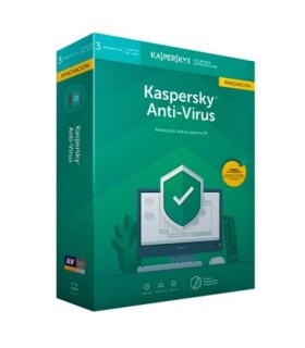KASPERSKY ANTIVIRUS 3 PC (1AÑO)