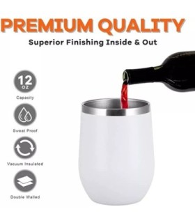 Vaso de acero inoxidable de doble pared