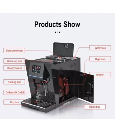 Máquina de café automática Programable