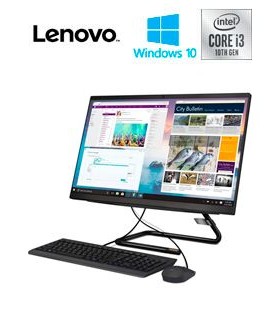 ALL IN ONE LENOVO IDEACENTRE A3I I3-10100T,4GB,1TB+128GBSSD, 23.8",WIN10H, F0EU00H1LD, GARANTIA: 1 AÑO