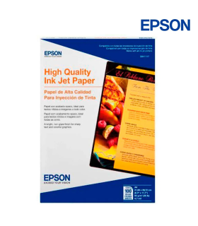 PAPEL FOTOGRAFICO EPSON S041117 A4 100HJ/PQ. ALTA CA