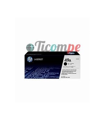 Toner HP 49A Cartucho Laser rinde 2500 Paginas