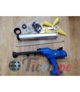 Pistola de Pegamento de Doble Cabeza