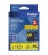 TINTA BROTHER LC-3017Y YELLOW MFCJ5330DW 550 PGS