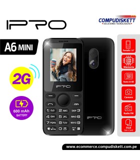 CELULAR IPRO A6MINI 2G BLACK DS