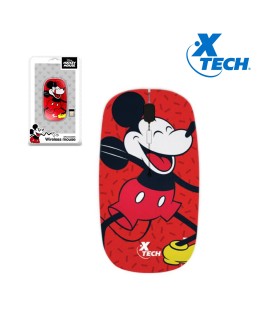 MOUSE INALAMBRICO XTECH XTM-D340MK MICKEY MOUSE 4 BOTONES WIN/MAC DPI 1600